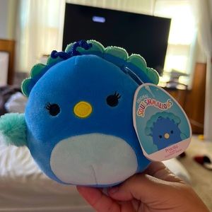 Priscilla the Peacock Squishmallow. 5 inches. New with tag. So soft and cuddly!